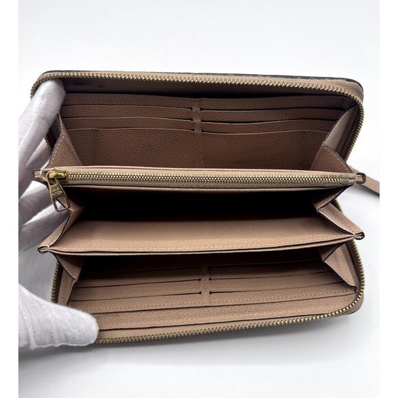 Authentic Louis Vuitton Dune Empriente Zip Around Wallet - Picture 4 of 15